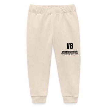 Echter Sound kommt nicht aus Lautsprechern. - Baby Organic Jogginghose Baby Tumbler von Stanley/Stella - Natur - Vorne