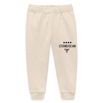 sterneköchin - Baby Organic Jogginghose Baby Tumbler von Stanley/Stella - Natur - Vorne