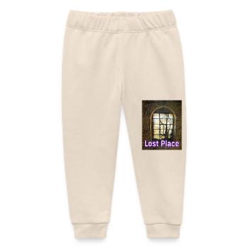 Lost Place - The window to the courtyard - Baby Organic Sweatpants by Stanley/Stella - soft Ecru - Front