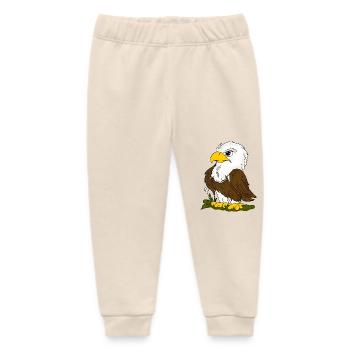 Adler - Baby Organic Jogginghose Baby Tumbler von Stanley/Stella - Natur - Vorne
