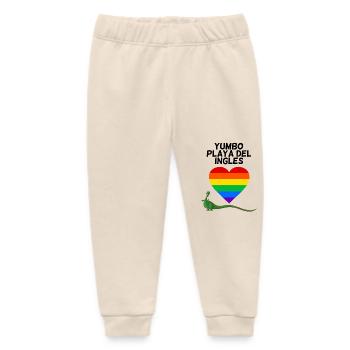 playa Del ingles - Baby Organic Jogginghose Baby Tumbler von Stanley/Stella - Natur - Vorne