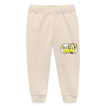 2 Schafe Pärchen Valentinstag Freunde Verliebt - Baby Organic Jogginghose Baby Tumbler von Stanley/Stella - Natur - Vorne