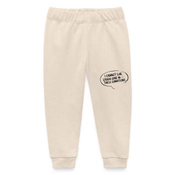 LIVE - Baby Organic Sweatpants by Stanley/Stella - soft Ecru - Front