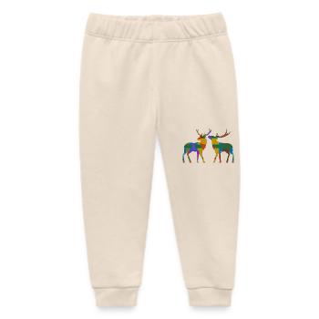 Hirsch - Baby Organic Jogginghose Baby Tumbler von Stanley/Stella - Natur - Vorne