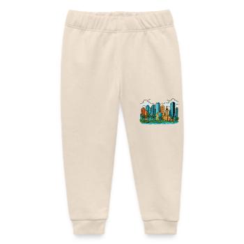Miami City - Baby Organic Sweatpants by Stanley/Stella - soft Ecru - Front