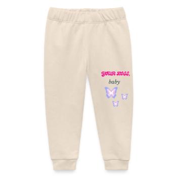 Your Loss Baby Shirt – Glow Up Aesthetic soft girl - Baby Organic Sweatpants by Stanley/Stella - soft Ecru - Front