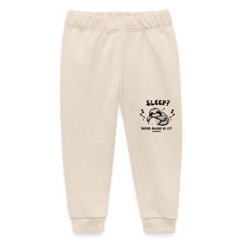 Schlaf? Noch nie gehört. - Baby Organic Jogginghose Baby Tumbler von Stanley/Stella - Natur - Vorne