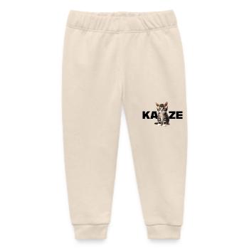 Katze - Für alle die Katzen lieben und das Zeigen - Baby Organic Jogginghose Baby Tumbler von Stanley/Stella - Natur - Vorne