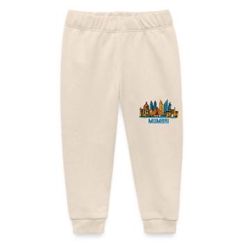 mumbai indien city - Baby Organic Jogginghose Baby Tumbler von Stanley/Stella - Natur - Vorne