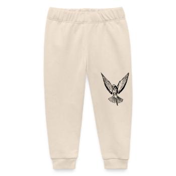 Vogel - Baby Organic Jogginghose Baby Tumbler von Stanley/Stella - Natur - Vorne