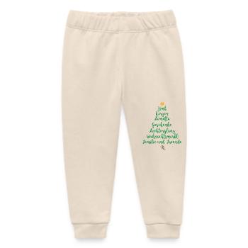 Weihnachten - Baby Organic Jogginghose Baby Tumbler von Stanley/Stella - Natur - Vorne