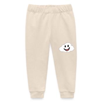 Emotionen Gefühle freundliche Wolke Himmel - Baby Organic Jogginghose Baby Tumbler von Stanley/Stella - Natur - Vorne