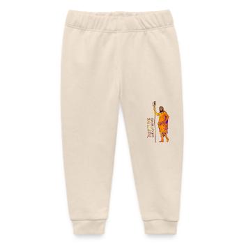 God of the Sea - Neptune - Baby Organic Sweatpants by Stanley/Stella - soft Ecru - Front