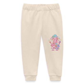 Hippie Girl - Baby Organic Jogginghose Baby Tumbler von Stanley/Stella - Natur - Vorne