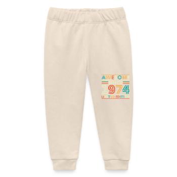 Impressive since 1974 - Baby Organic Sweatpants by Stanley/Stella - soft Ecru - Front