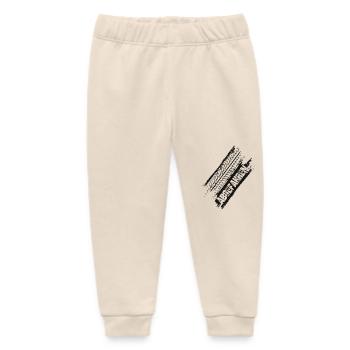 Motorsport Rally - Baby Organic Sweatpants by Stanley/Stella - soft Ecru - Front