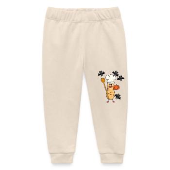 Erdnuss Erdnüsse Koch Köche Halloween Kochkunst - Baby Organic Jogginghose Baby Tumbler von Stanley/Stella - Natur - Vorne