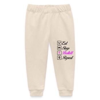ballett repeat - Baby Organic Jogginghose Baby Tumbler von Stanley/Stella - Natur - Vorne