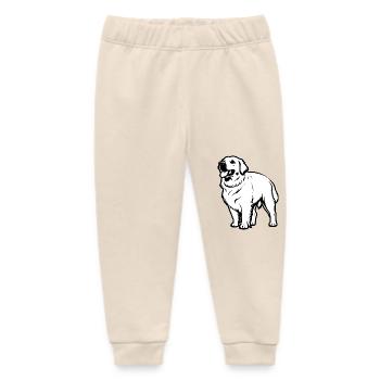 Golden Retriever - Pet Design - Baby Organic Jogginghose Baby Tumbler von Stanley/Stella - Natur - Vorne