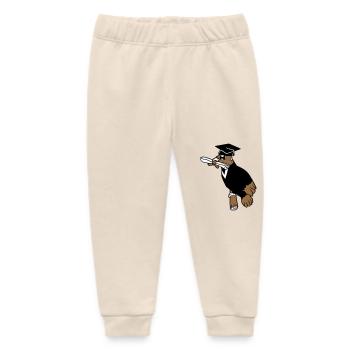 Deaf School Graduation College Certificate Certificate Certificate - Baby Organic Sweatpants by Stanley/Stella - soft Ecru - Front