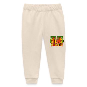 dub music reggae - Baby Organic Jogginghose Baby Tumbler von Stanley/Stella - Natur - Vorne