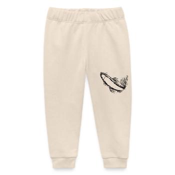 Vintage Forelle im Sprung - Baby Organic Jogginghose Baby Tumbler von Stanley/Stella - Natur - Vorne
