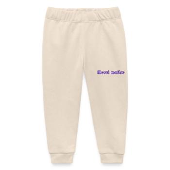 GELIEBTE. MEISTER. VIELEN DANK. DANKE, HERRIN. MEISTER - Baby Organic Jogginghose Baby Tumbler von Stanley/Stella - Natur - Vorne