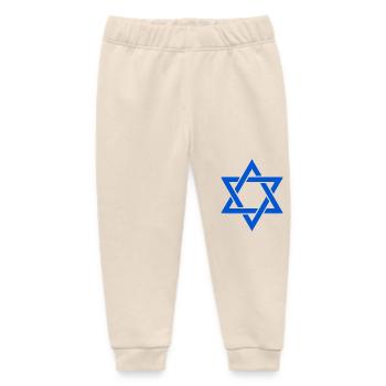 Davidstern israel - Baby Organic Jogginghose Baby Tumbler von Stanley/Stella - Natur - Vorne