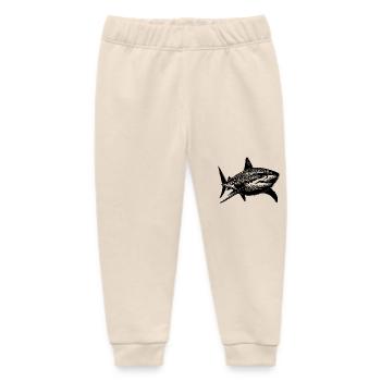 Großer Tigerhai Hai Taucher Lieblingstier - Baby Organic Jogginghose Baby Tumbler von Stanley/Stella - Natur - Vorne