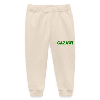 Gazawi gaza - Baby Organic Jogginghose Baby Tumbler von Stanley/Stella - Natur - Vorne