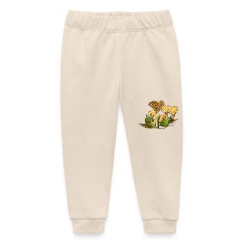 Fungi - Baby Organic Sweatpants by Stanley/Stella - soft Ecru - Front