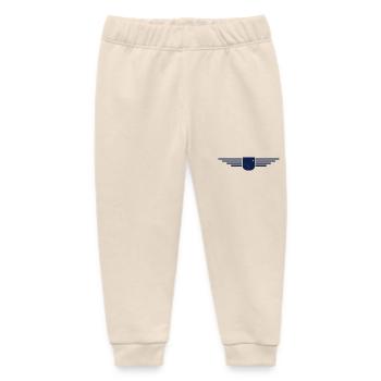 Alaska Fan T-Shirt – USA Style - Baby Organic Sweatpants by Stanley/Stella - soft Ecru - Front