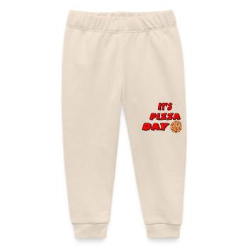 Pizza - Baby Organic Jogginghose Baby Tumbler von Stanley/Stella - Natur - Vorne