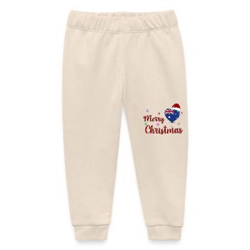 Merry Christmas Australia - Baby Organic Jogginghose Baby Tumbler von Stanley/Stella - Natur - Vorne