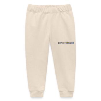GRANNY. MOTHER's DAY. HAPPY BIRTHDAY GRANNY. I LOVE YOU - Baby Organic Sweatpants by Stanley/Stella - soft Ecru - Front