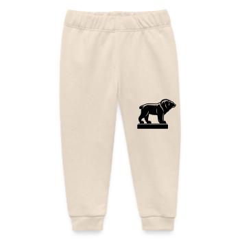 Bär - Baby Organic Jogginghose Baby Tumbler von Stanley/Stella - Natur - Vorne