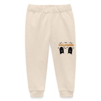 Halloween - Baby Organic Sweatpants by Stanley/Stella - soft Ecru - Front