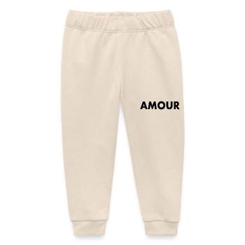 Amour - Baby Organic Jogginghose Baby Tumbler von Stanley/Stella - Natur - Vorne
