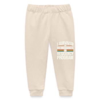 I Survived My Husband's Residency Program 9 - Baby Organic Jogginghose Baby Tumbler von Stanley/Stella - Natur - Vorne