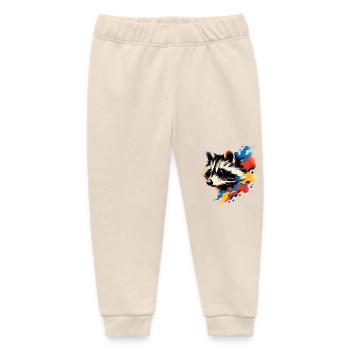Sky Raccoon - Baby Organic Jogginghose Baby Tumbler von Stanley/Stella - Natur - Vorne