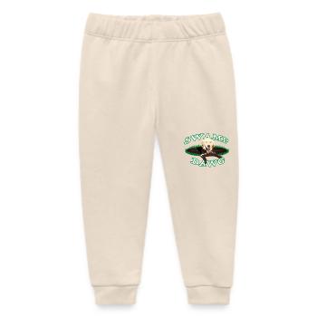 Swamp Dog - Baby Organic Sweatpants by Stanley/Stella - soft Ecru - Front