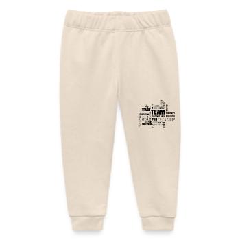 Team - Baby Organic Jogginghose Baby Tumbler von Stanley/Stella - Natur - Vorne