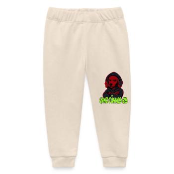Dackel "GANZ DÜNNES EIS" - Baby Organic Jogginghose Baby Tumbler von Stanley/Stella - Natur - Vorne