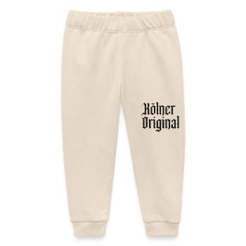 Kölner Original (Kölsche Original) – FC Shirt Köln - Baby Organic Jogginghose Baby Tumbler von Stanley/Stella - Natur - Vorne
