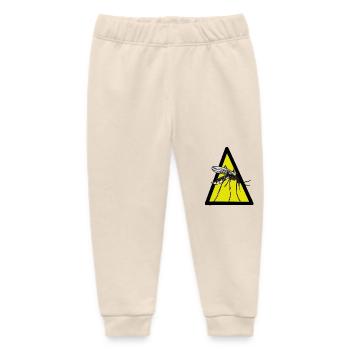 Mosquito mosquitoes insects insects mosquitoes - Baby Organic Sweatpants by Stanley/Stella - soft Ecru - Front