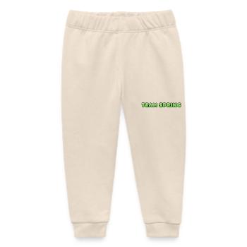 TEAM SPRING - Baby Organic Sweatpants by Stanley/Stella - soft Ecru - Front