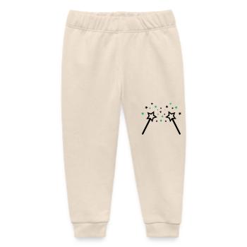 Wand 002 - Baby Organic Sweatpants by Stanley/Stella - soft Ecru - Front