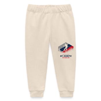 St. Moritz, Schweiz 2025 Skitourenbekleidung - Baby Organic Jogginghose Baby Tumbler von Stanley/Stella - Natur - Vorne