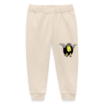 Schaf Engel Flügel Himmel Heiligenschein Heilig - Baby Organic Jogginghose Baby Tumbler von Stanley/Stella - Natur - Vorne