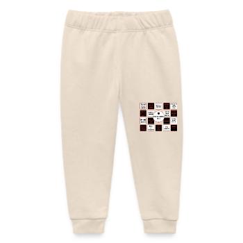 Feminismus-Bullshit-Bingo - Baby Organic Jogginghose Baby Tumbler von Stanley/Stella - Natur - Vorne